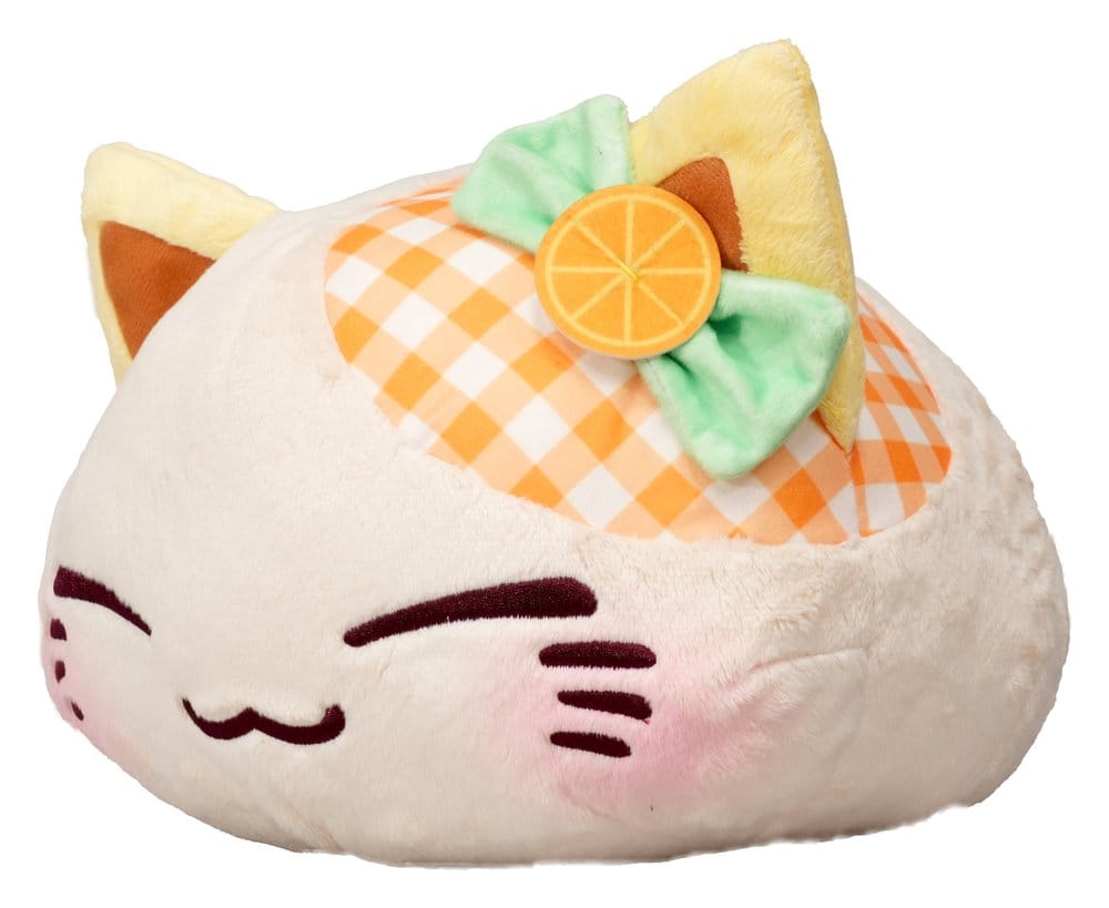 PRE ORDINE - Nemuneko Cat Fruit Big Plush Figure Orange 30 cm