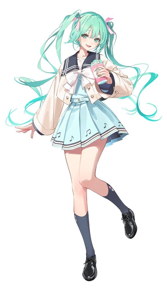 PRE ORDINE - Hatsune Miku Sweet School Life PVC Figure Pure Version 18 cm
