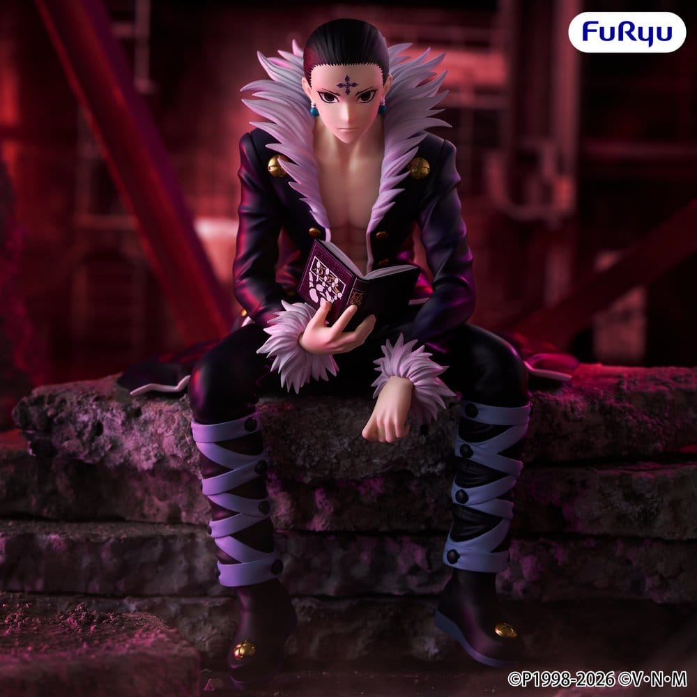 PRE ORDINE - Hunter x Hunter Noodle Stopper PVC Figure Chrollo vol.2 14 cm