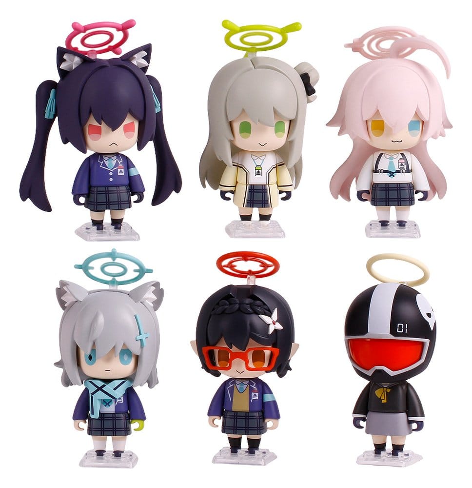 PRE ORDINE - Blue Archive FigRiq Mini Figures Series Vol. 1 8 cm Blind Box Assortment (6)