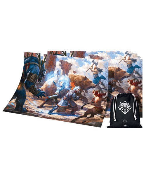 PRE ORDINE - The Witcher III: Wild Hunt Gaming Puzzle Geralt & Triss in Battle (1000 pieces)