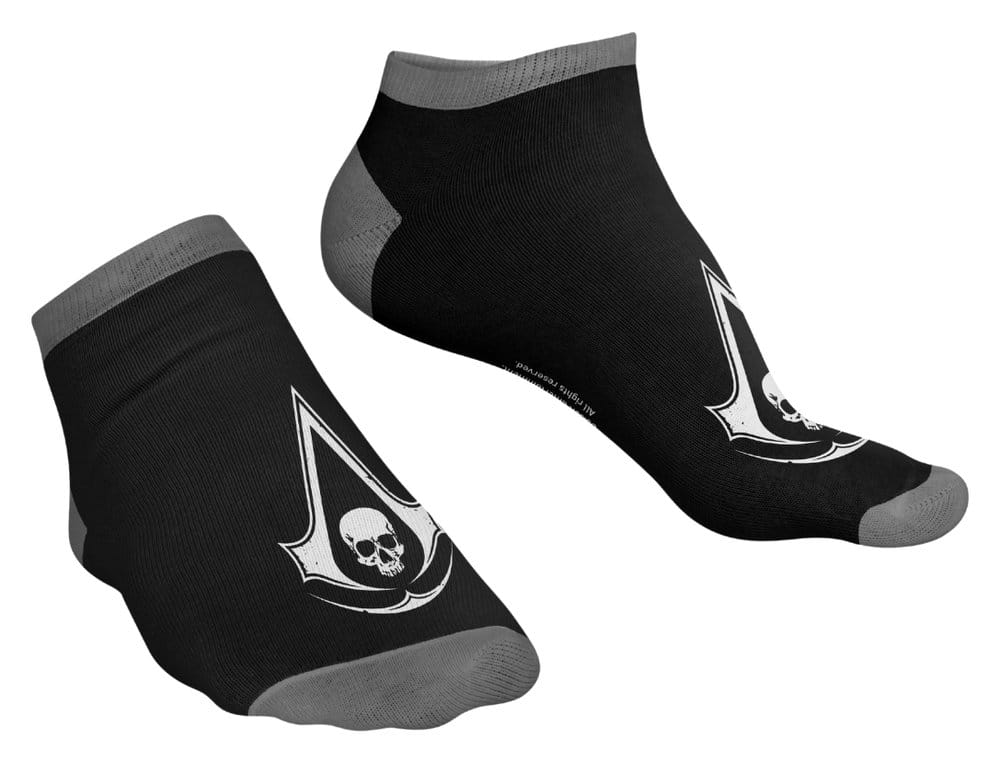 PRE ORDINE - Assassin's Creed Black Flag Resynced Socks Crest Ankle