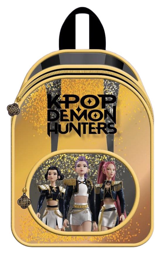 PRE ORDINE - KPop Demon Hunters Glitter Backpack Golden