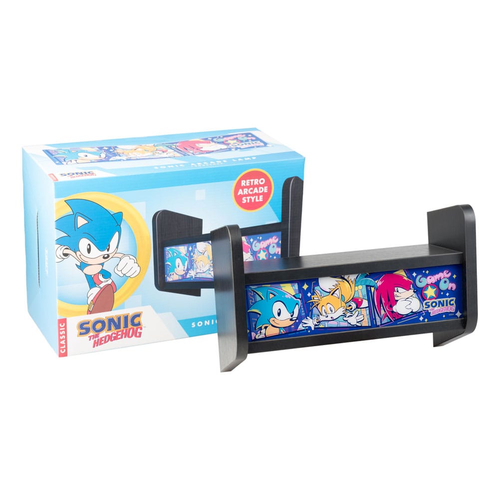 PRE ORDINE - Sonic The Hedgehog Lamp with USB-C Arcade