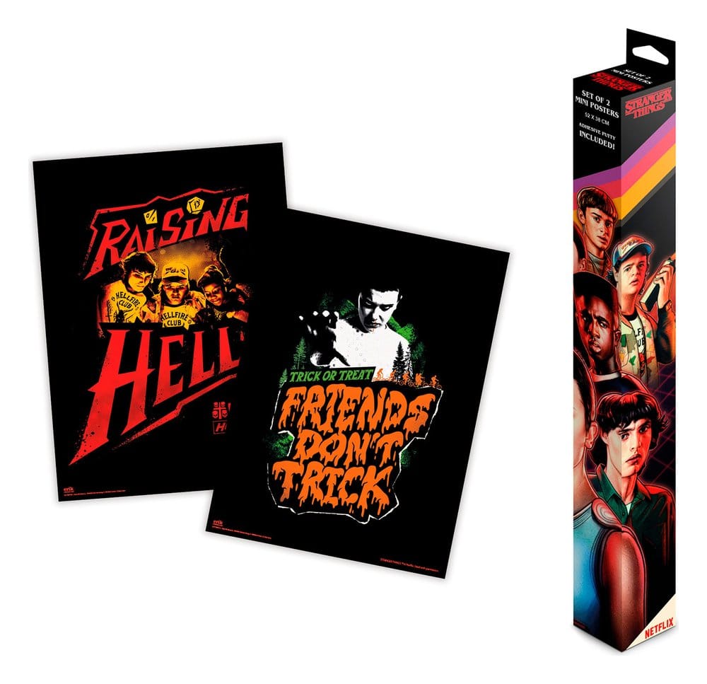 PRE ORDINE - Stranger Things Mini Poster Set of 2