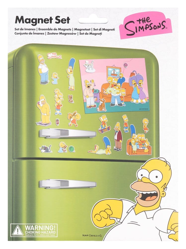 PRE ORDINE - The Simpsons Figures Magnet Set Family