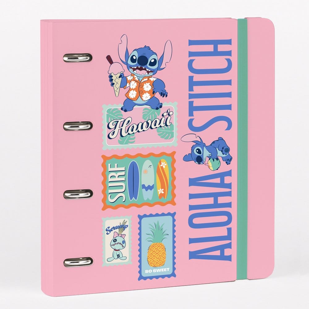 PRE ORDINE - Disney Stitch 4 Ring Binder