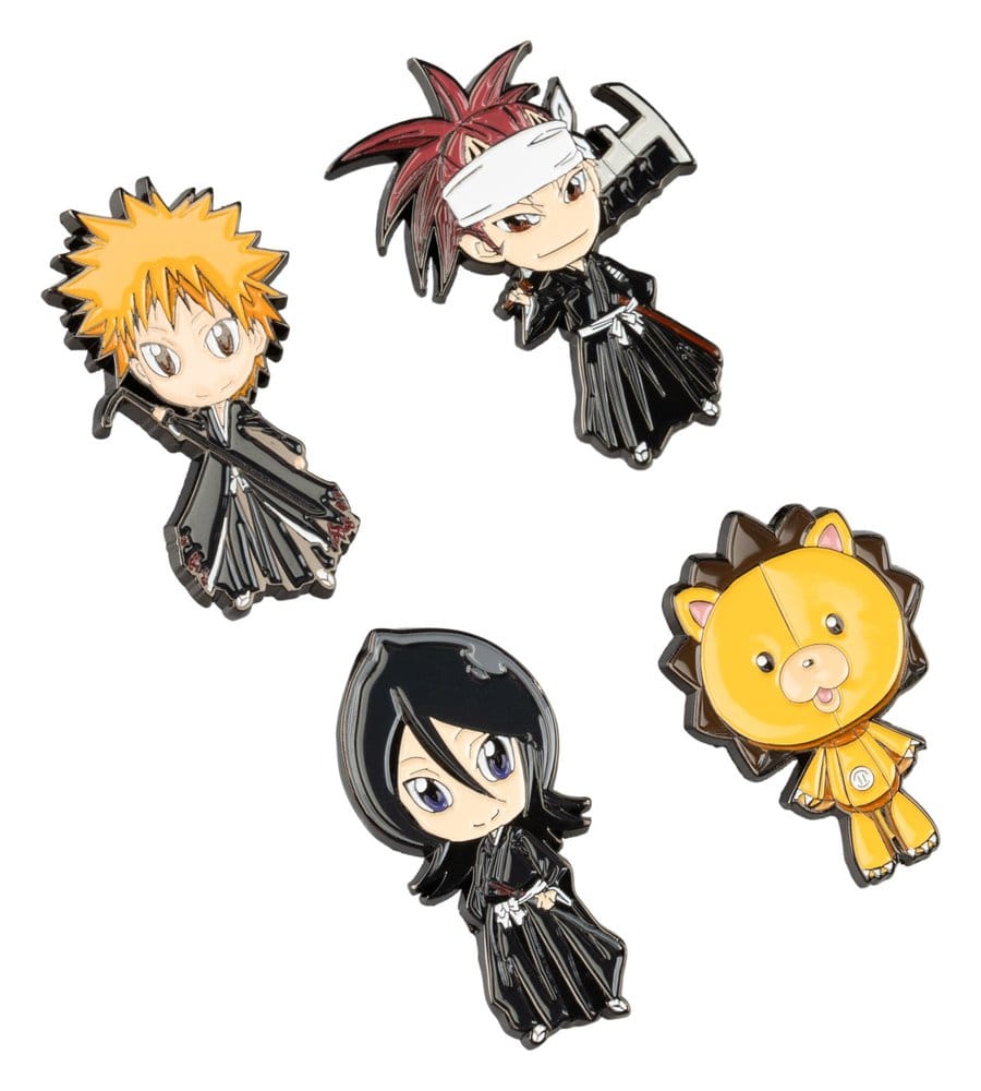 PRE ORDINE - Bleach Pin Badges Set of 4