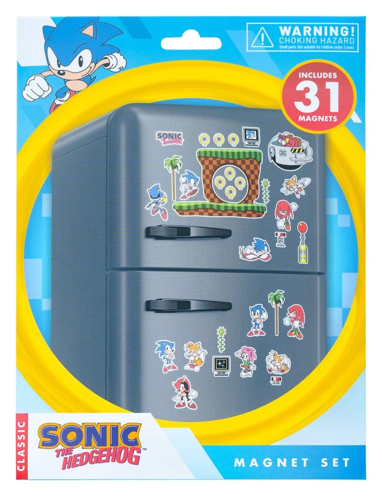 PRE ORDINE - Sonic Die-Cut Magnet Set