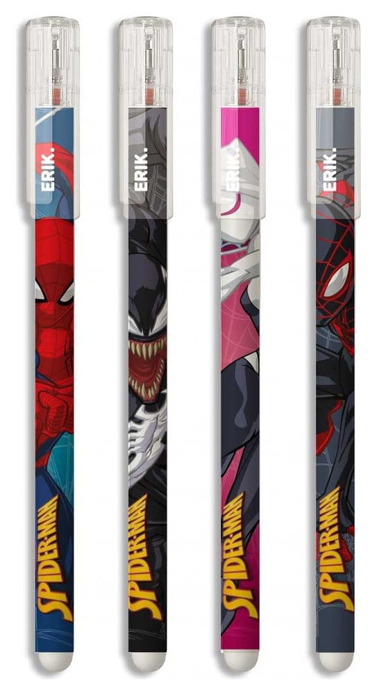 PRE ORDINE - Spider-Man Erasable Pen Set of 4