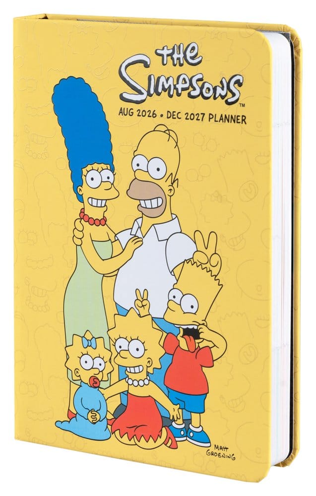 PRE ORDINE - The Simpsons Academic Planner 2026/27 A6 *English Version*