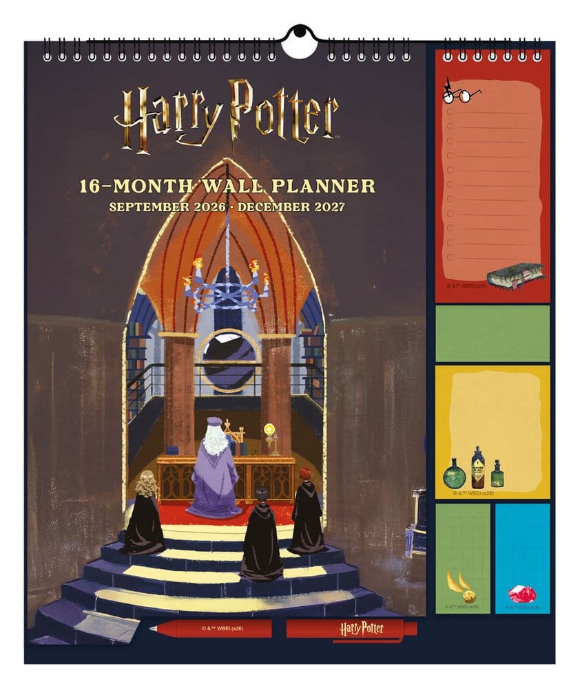 PRE ORDINE - Harry Potter Wall Planner 2026/27 30 x 34 cm