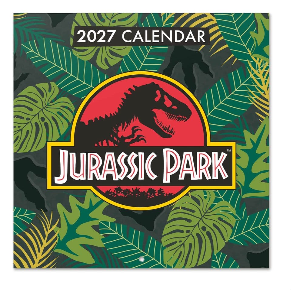 PRE ORDINE - Jurassic Park 2027 Wall Calendar 30 x 30 cm