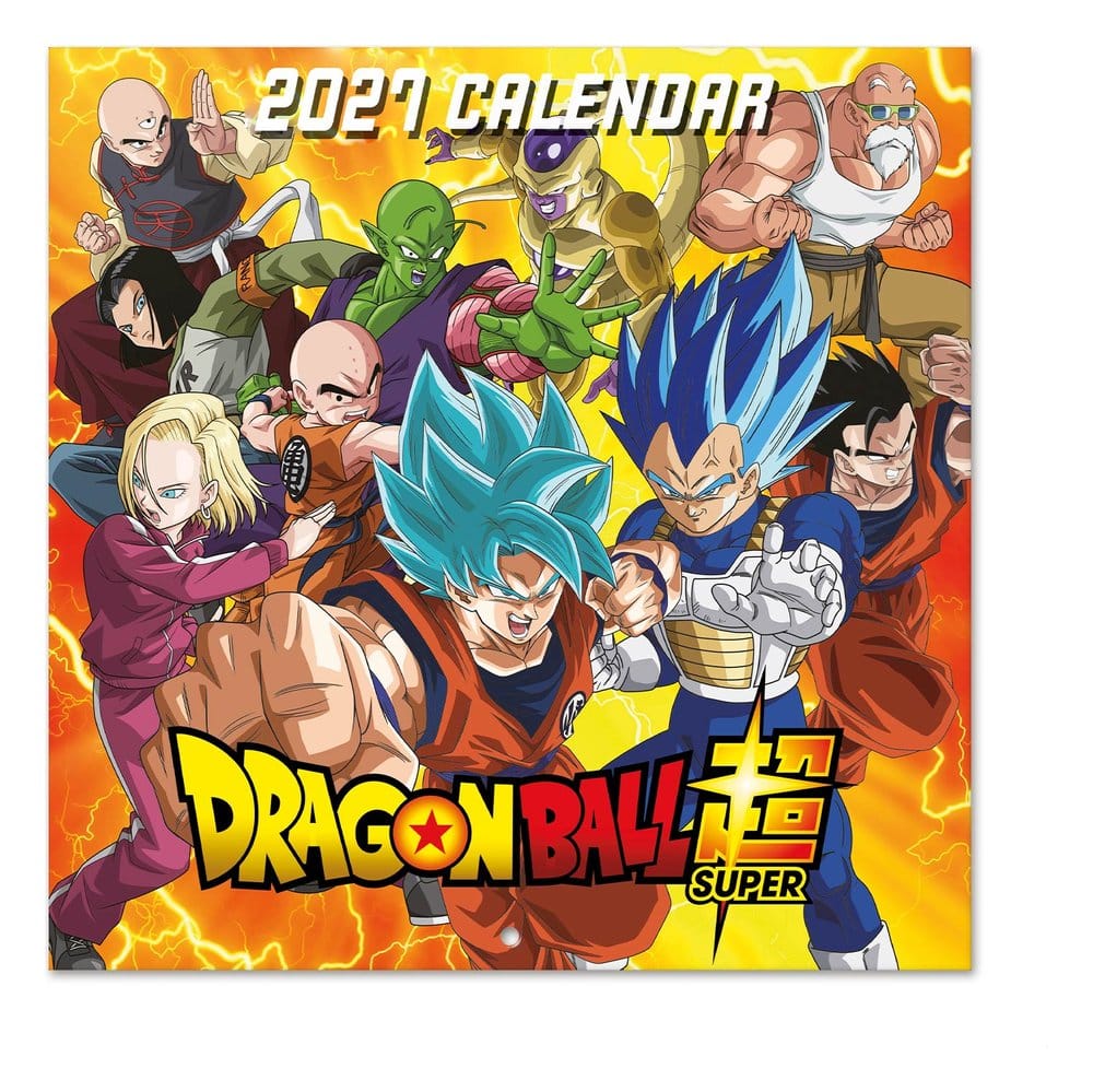 PRE ORDINE - Dragon Ball 2027 Wall Calendar 30 x 30 cm