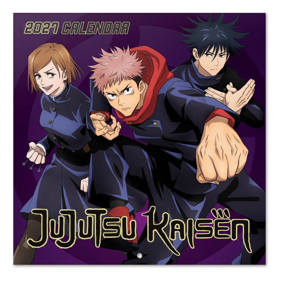 PRE ORDINE - Jujutsu Kaisen Wall Calendar 2027 30x30 cm