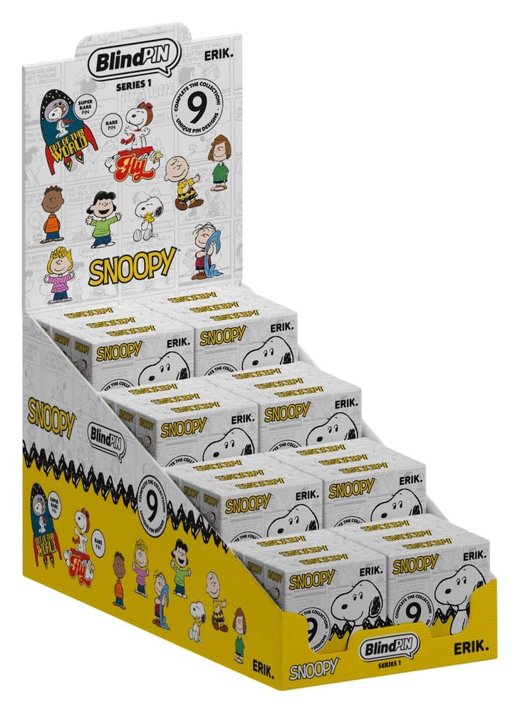 PRE ORDINE - Peanuts Pin Badges Series 1 Display (24)