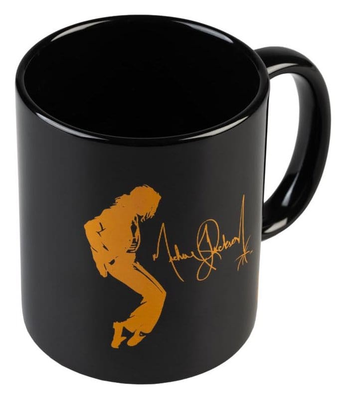 PRE ORDINE - Michael Jackson Mug King of Pop Black 350 ml