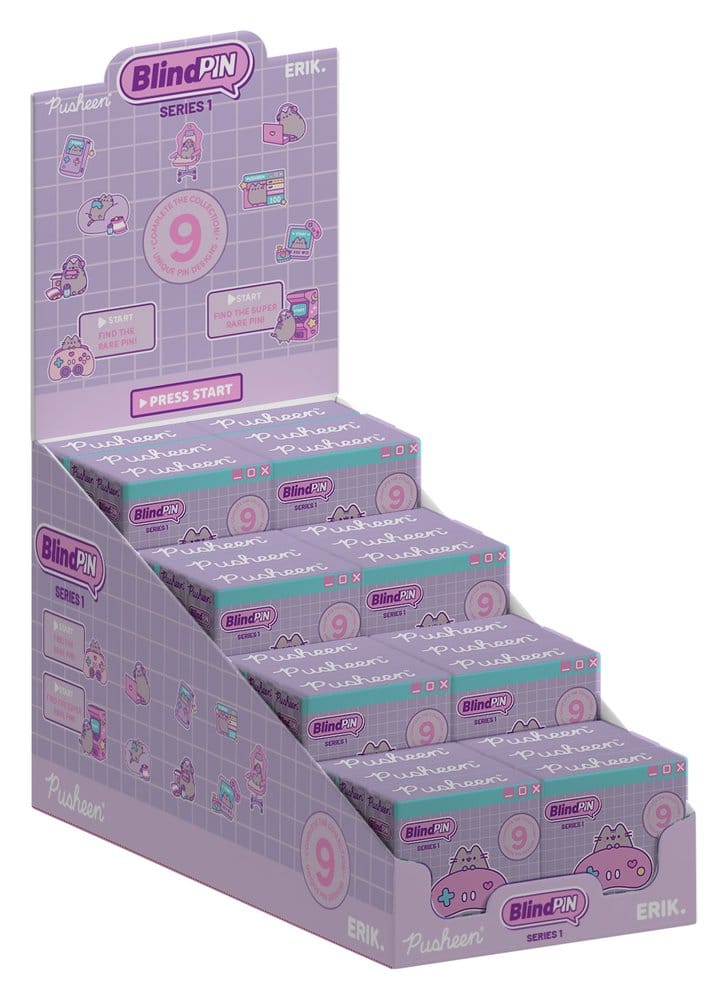 PRE ORDINE - Pusheen Pin Badges Series 1 Display (24)