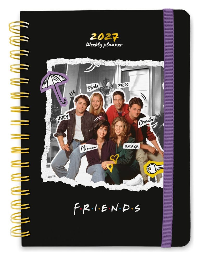 PRE ORDINE - Friends Full Year Planner 2027 A5