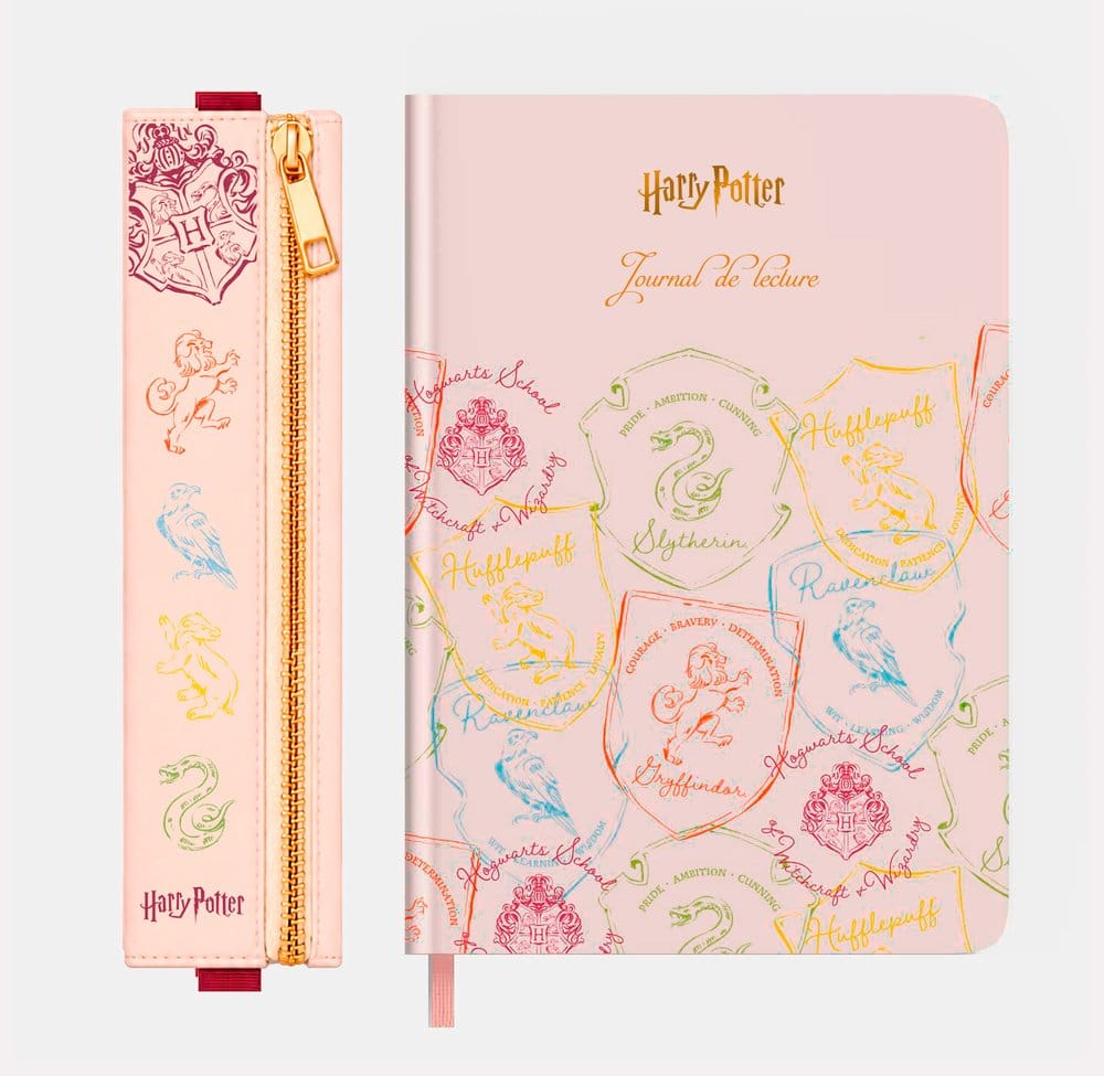 PRE ORDINE - Harry Potter The Readers Club Reading Journal with Built In Pouch French *French Version*
