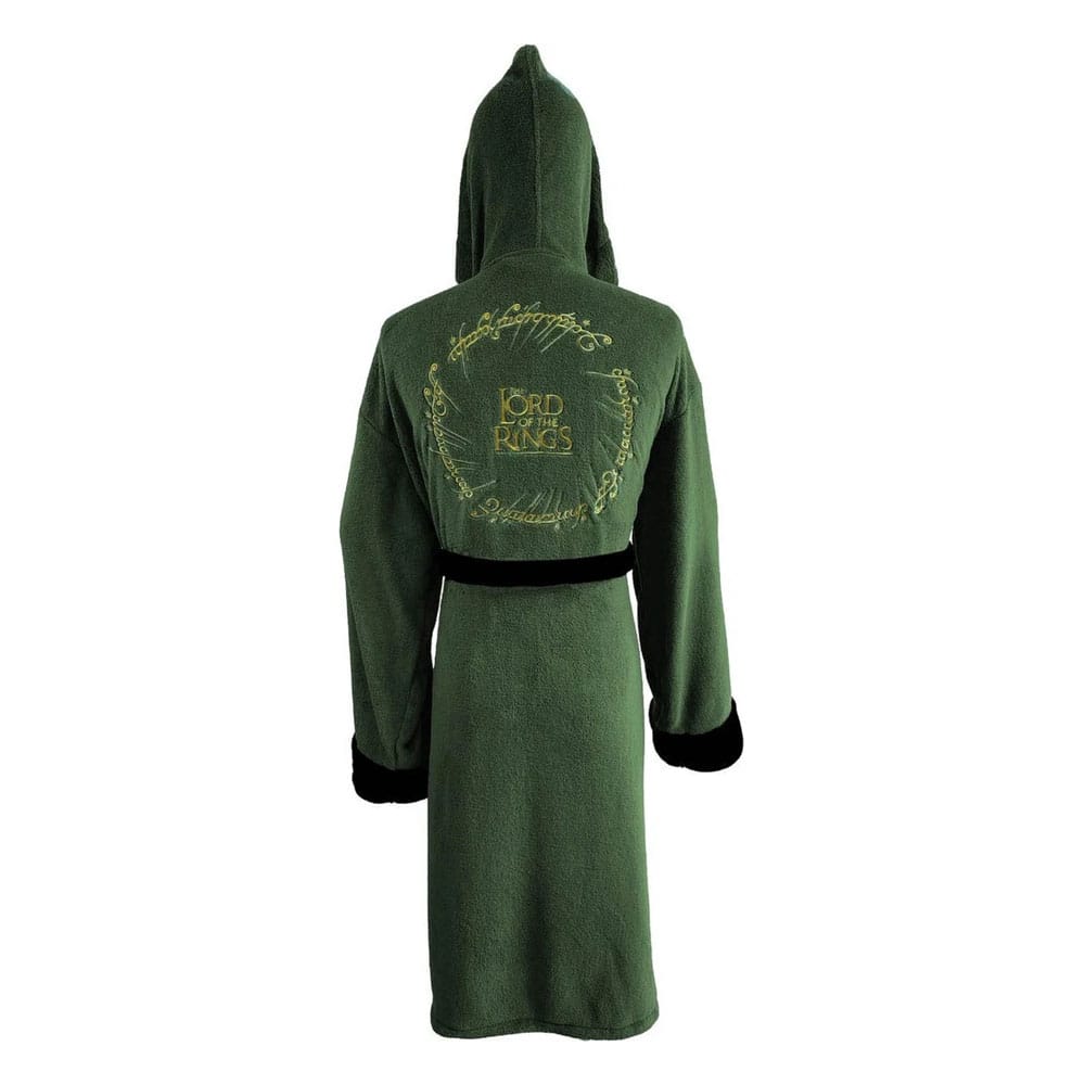 PRE ORDINE - Lord of the Rings Fleece Bathrobe Elven Green & Gold