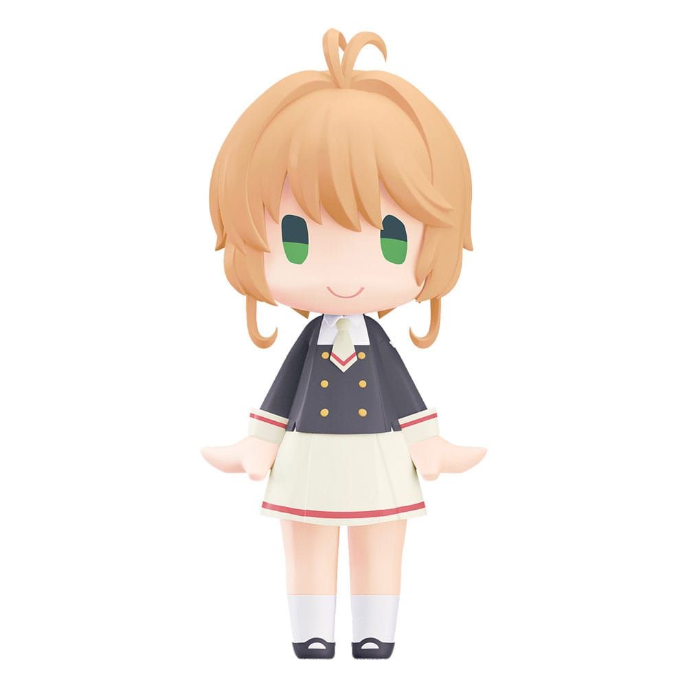 PRE ORDINE - Cardcaptor Sakura: Clear Card HELLO! GOOD SMILE Action Figure Sakura Kinomoto: Tomoeda Junior High School Uniform Ver. 10 cm