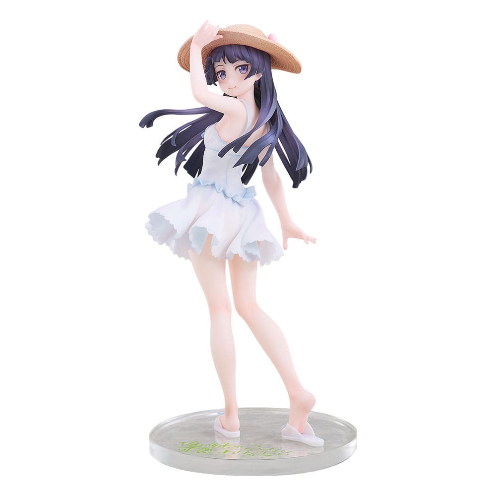 PRE ORDINE - Oreimo PVC Statue 1/6 Kuroneko Ruri Goko: Shironeko Ver. 25 cm