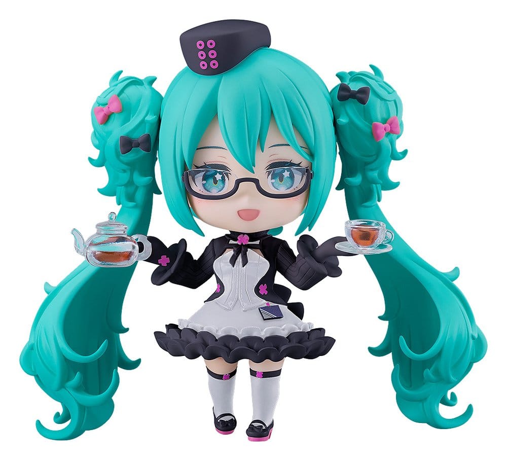 PRE ORDINE - Character Vocal Series 01: Hatsune Miku Nendoroid Action Figure Hatsune Miku: Glasses x Café Ver. 10 cm