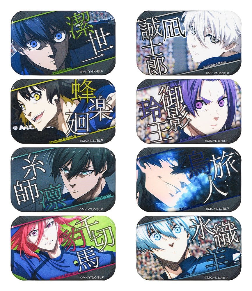 PRE ORDINE - Blue Lock Scene Pinback Buttons Blind Box Assortment (8)