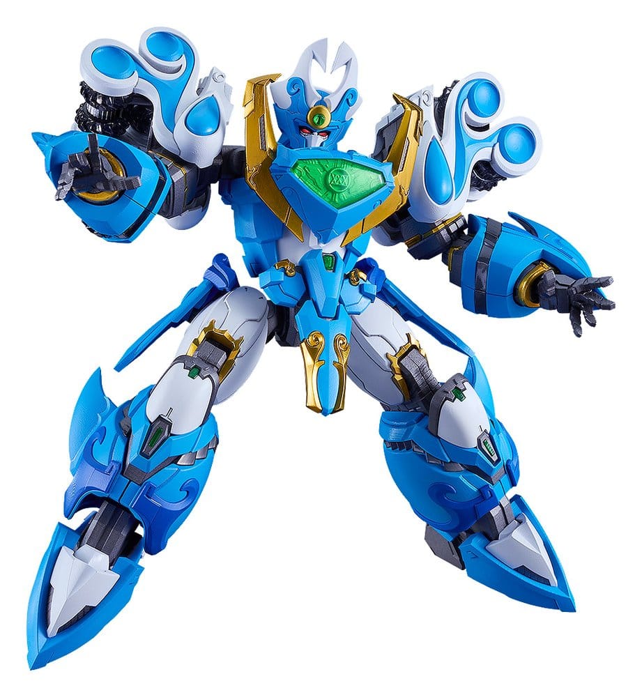 PRE ORDINE - Mado King Granzort Moderoid Plastic Model Kit King's Style Aquabeat Gold Edition 18 cm