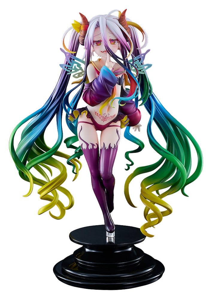 PRE ORDINE - No Game No Life PVC Figure 1/7 Black Shiro 26 cm