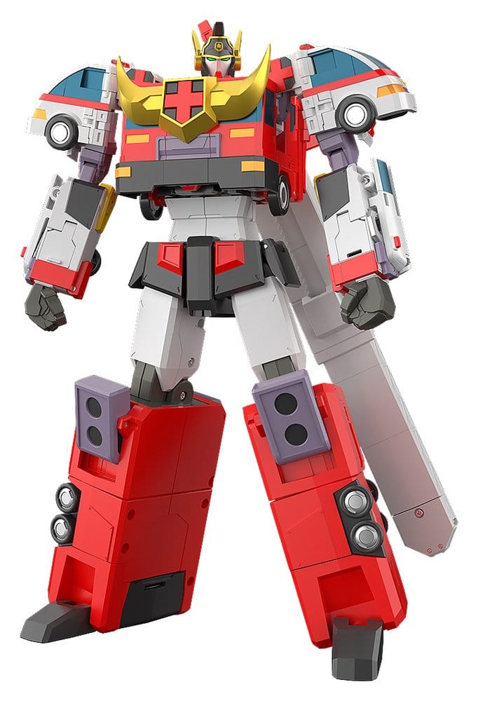 PRE ORDINE - Brave Police J-Decker Action Figure The Gattai Duke Fire 25 cm