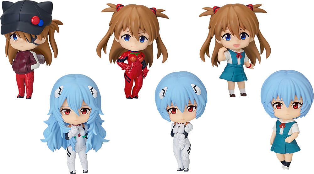 PRE ORDINE - Rebuild of Evangelion Nendoroid Action Figure Surprise Collection Assortment (6) 7 cm