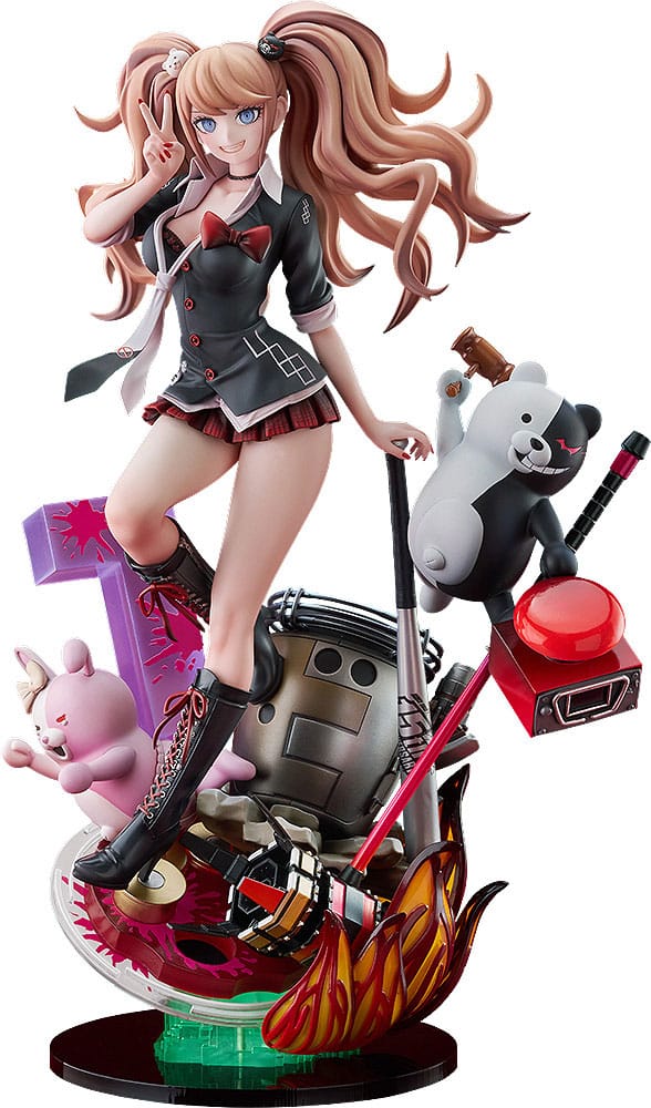 PRE ORDINE - Danganronpa PVC Statue 1/7 Junko Enoshima: 15th Anniversary Ver. 28 cm