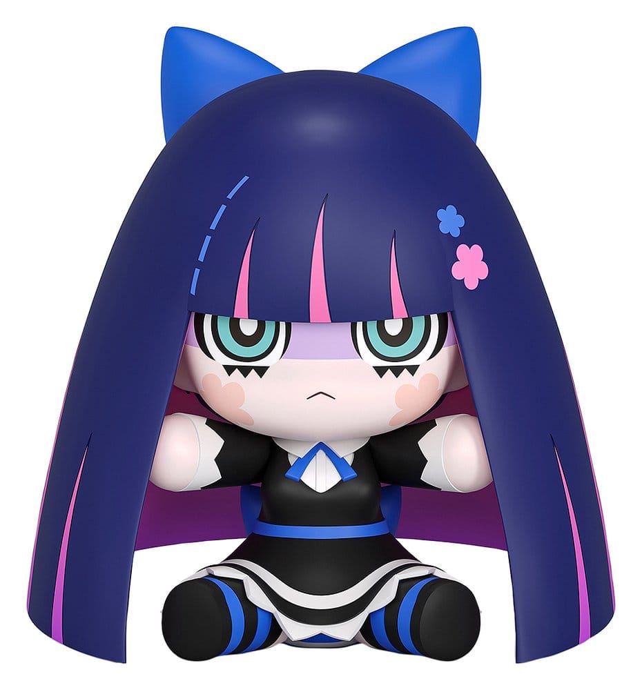PRE ORDINE - New Panty & Stocking with Garterbelt Huggy Good Smile Chibi Figure Stocking 6 cm