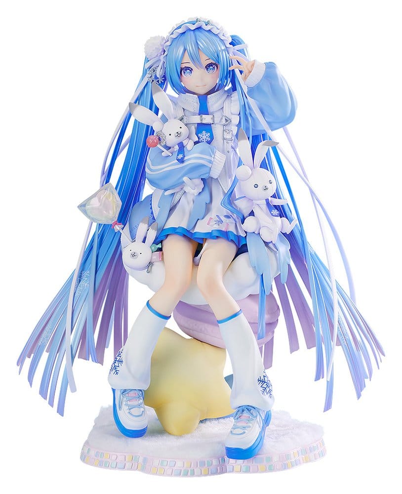 PRE ORDINE - Character Vocal Series 01: Hatsune Miku PVC Statue 1/7 Snow Miku: Yukiiro Pop Ver. 24 cm