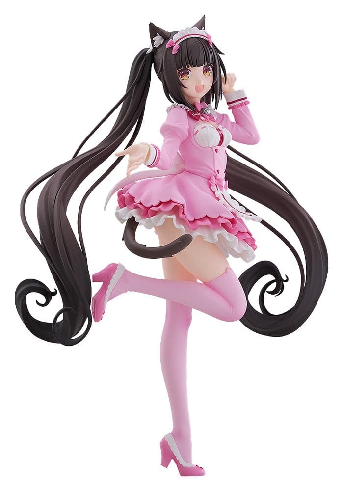 PRE ORDINE - Nekopara Sekai Connect Pop Up Parade PVC Figure Chocola: Winter Clothes Ver. L Size 22 cm