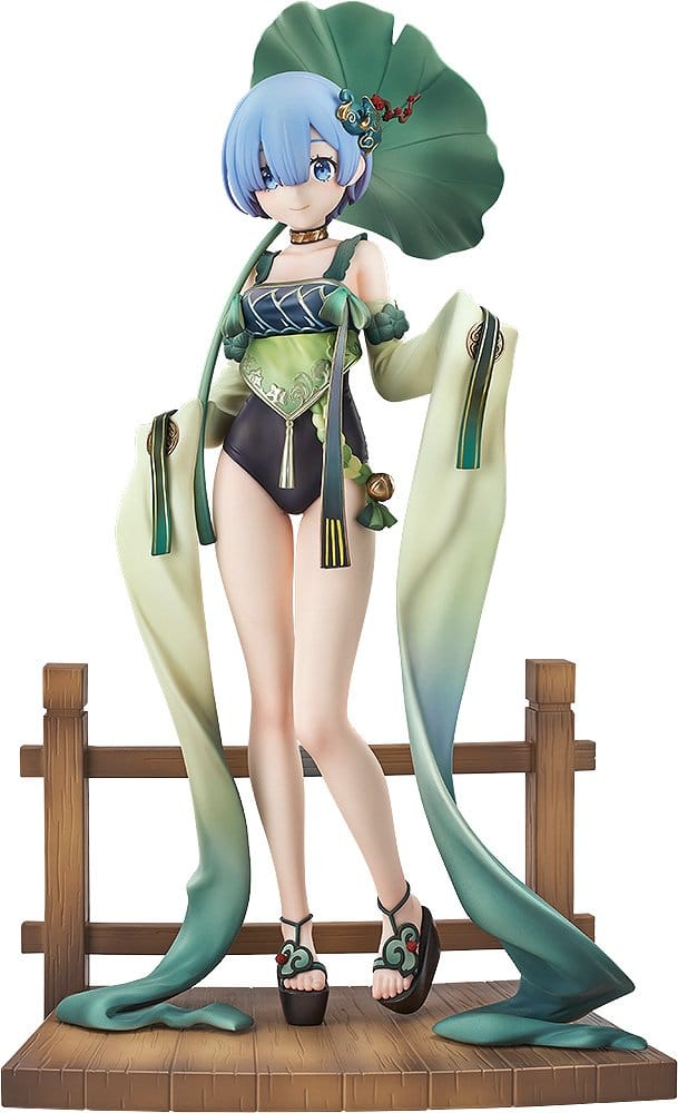 PRE ORDINE - Re:ZERO -Starting Life in Another World- Statue 1/7 Rem: Breather in the Garden Ver. 26 cm