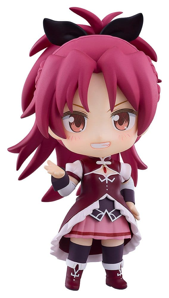 PRE ORDINE - Puella Magi Madoka Magica the Movie -Walpurgisnacht: Rising- Nendoroid Basic Action Figure Kyoko Sakura Walpurgisnacht: Rising Ver. 10cm