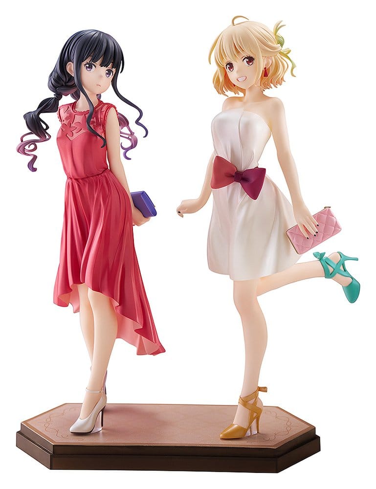 PRE ORDINE - Lycoris Recoil Pop Up Parade PVC Figures 2-Pack Chisato Nishikigi & Takina Inoue: After Party! Ver. L Size