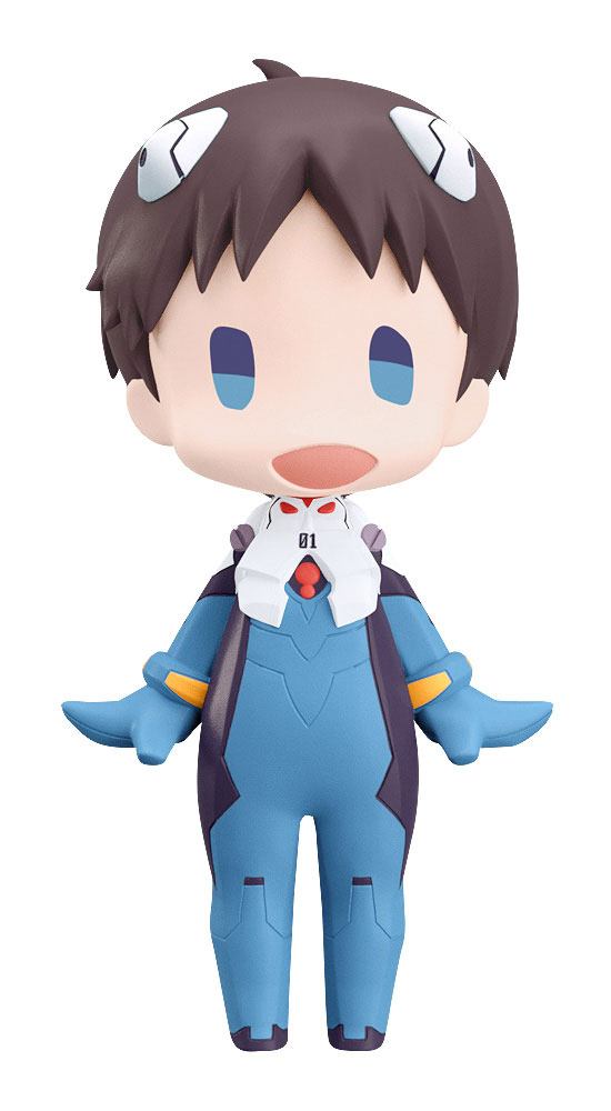 PRE ORDINE - Rebuild of Evangelion HELLO! GOOD SMILE Action Figure Shinji Ikari 10 cm
