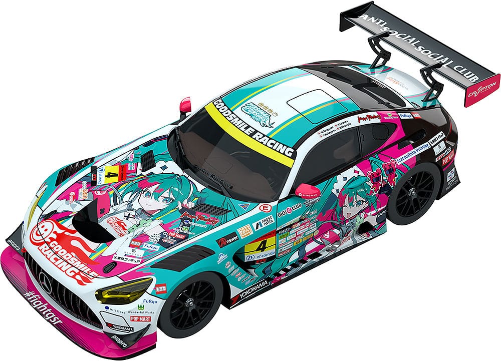 PRE ORDINE - Hatsune Miku GT Project Vehicle 1/18 Hatsune Miku AMG 2025 Season Opening Ver. 26 cm