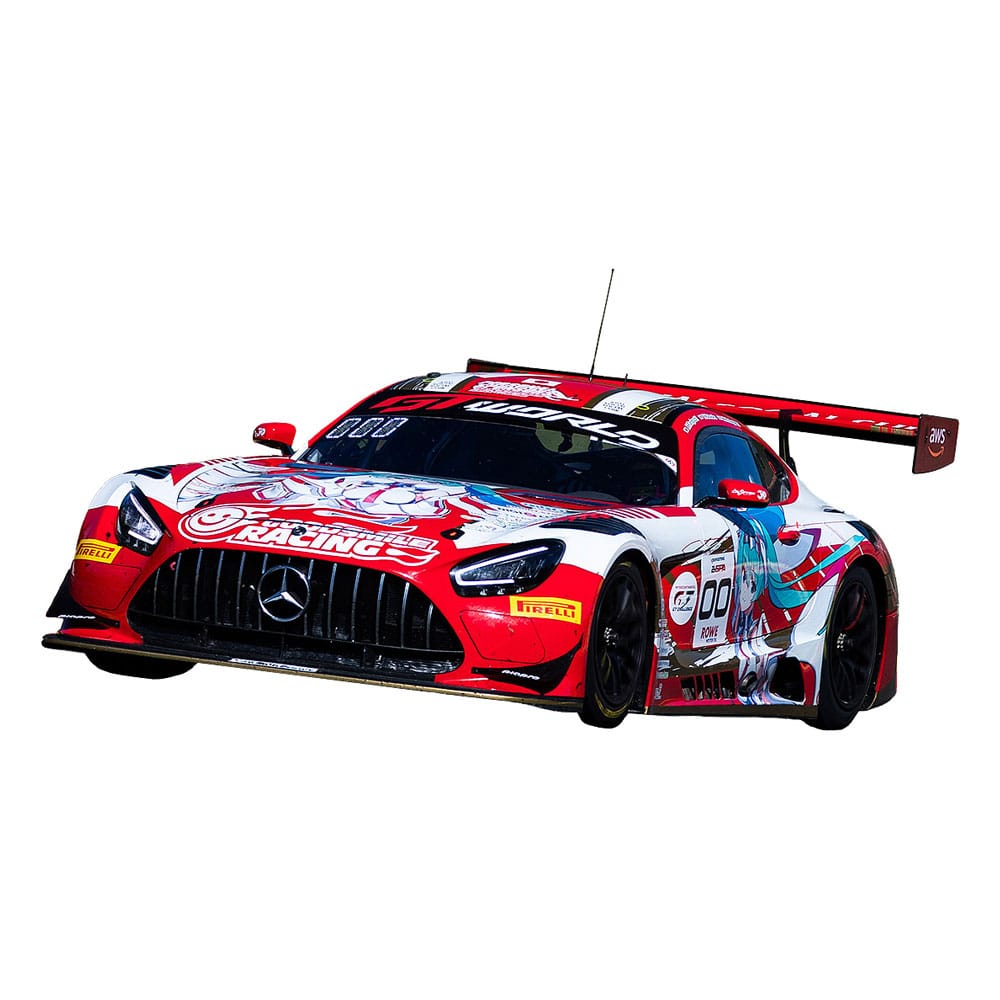 PRE ORDINE - Hatsune Miku GT Project Vehicle 1/43 Hatsune Miku: AMG 2025 SPA 24H Ver. 11 cm