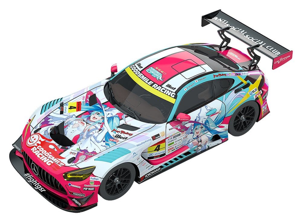 PRE ORDINE - Hatsune Miku GT Project Vehicle 1/64 AMG 2024 Season Opening Ver. 7 cm