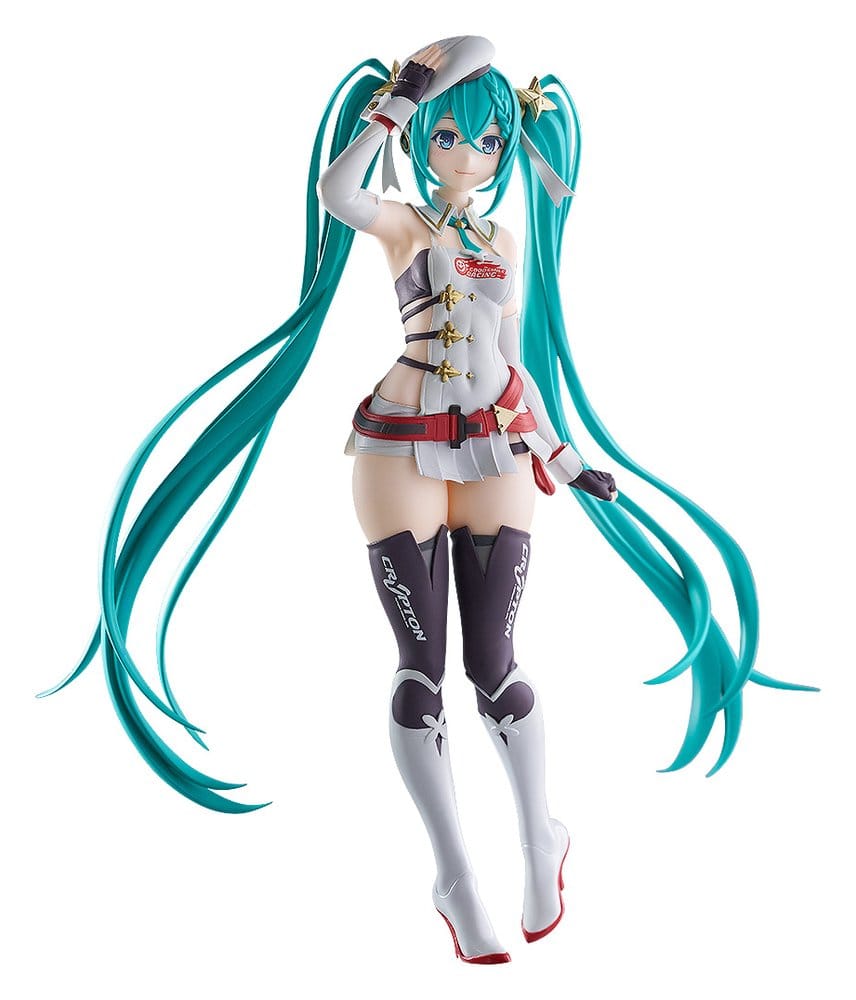 PRE ORDINE - Hatsune Miku GT Project Pop Up Parade PVC Figure Racing Miku: 2023 Ver. 17 cm