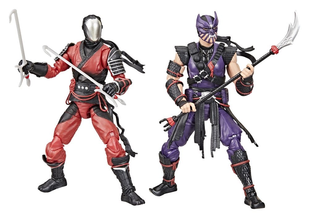 PRE ORDINE - G.I. Joe Classified Series Action Figure 2-Pack #160 Cobra Ninjas Slice & Dice 15 cm