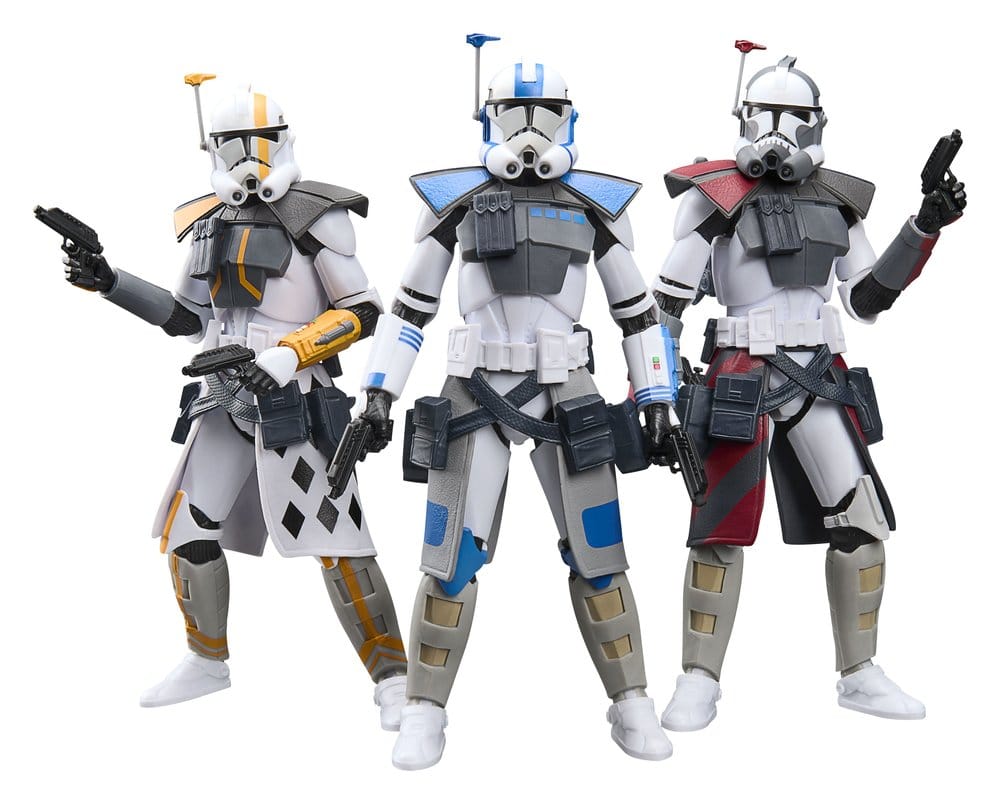 PRE ORDINE - Star Wars: The Clone Wars Black Series Action Figure 3-Pack ARC Trooper Havoc, Colt & Blitz 15 cm