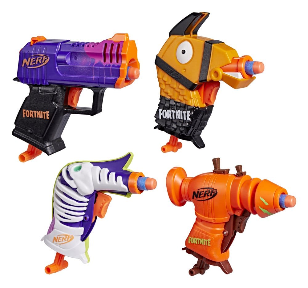 PRE ORDINE - Fortnite NERF Dart Blaster 4-Pack Fortnitemares