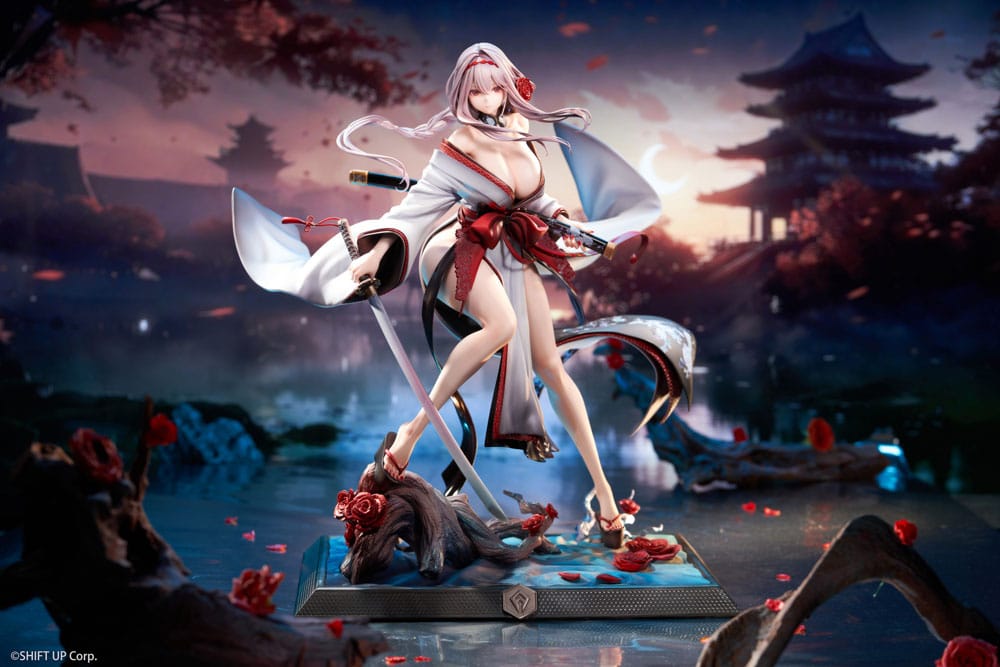 PRE ORDINE - Goddess of Victory: Nikke PVC Statue 1/4 Scarlet: Black Shadow Longing Flower DX ver. 45 cm
