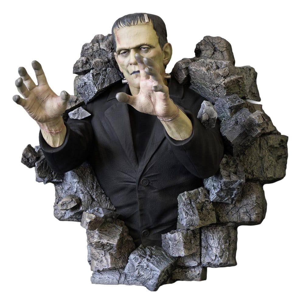 PRE ORDINE - Frankenstein Wall Sculpture 48 cm